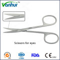 Ent Basic Surgical Instruments Scissors for Eyes